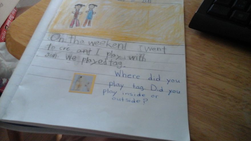 Hilarious Journal That My Friend Wrote When He Was 6