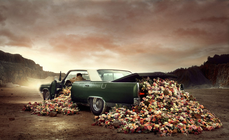 Behind The Scenes Of Fineart Photo "I Bloom For You" By Award-Winning Photographer Martin Stranka