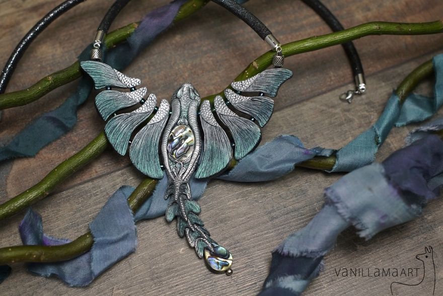 "Water Dragon" Necklace
