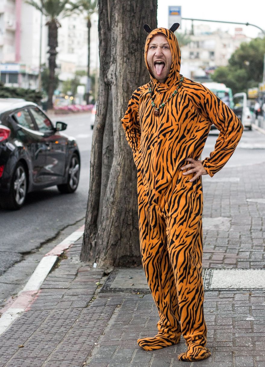 I've Photographed Hundreds Of People Wearing A Tiger Suit
