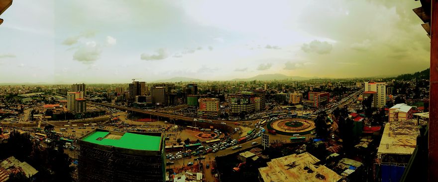 Awaken City Sreets Of (Addis Ababa) By Mobilography