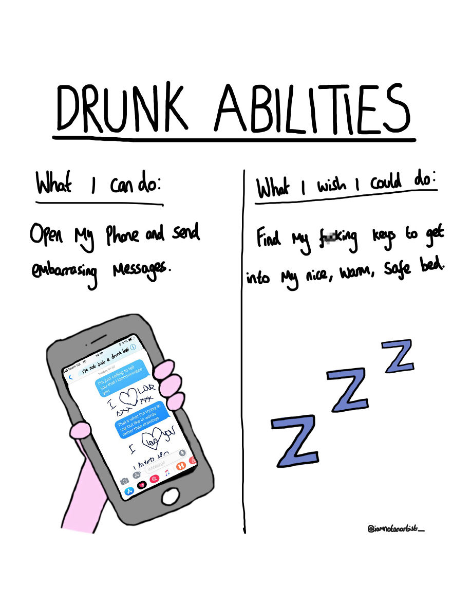 27 Cartoons That Are Too Relevant For Anyone Who Likes Alcohol, Sex And Being An Idiot.