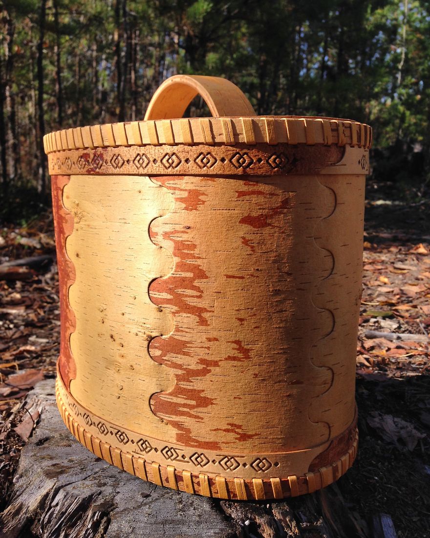 I Make Products From Birch Bark