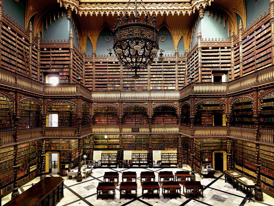Royal Portuguese Cabinet Of Reading, Rio De Janeiro, Brazil