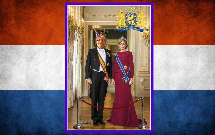 Me With The Queen Of The Netherlands (Máxima Zorreguieta)