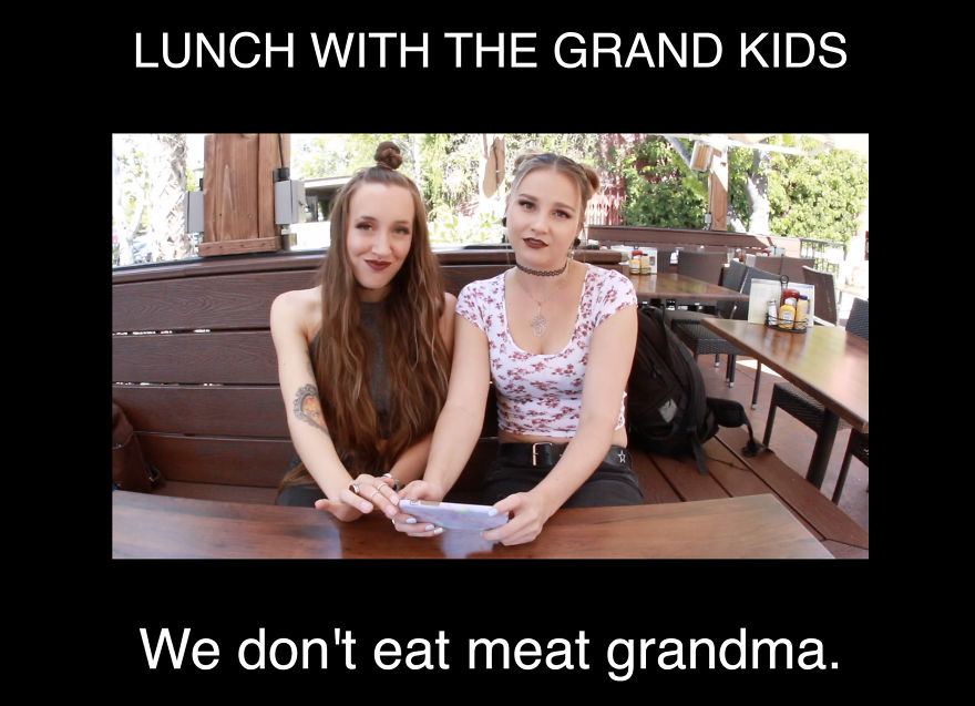 Lunch With The Grand Kids