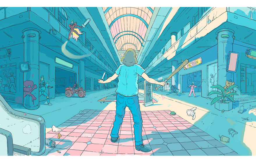 Death Mall! Card Game On Kickstarter