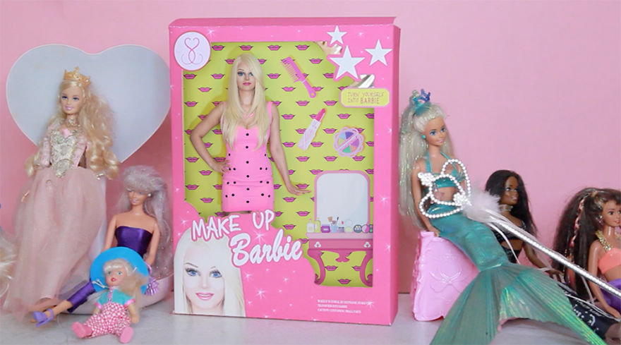 Make Up Artist Transforms Herself Into A Real Life Barbie Doll - And The Result Is Plastic Fantastic!