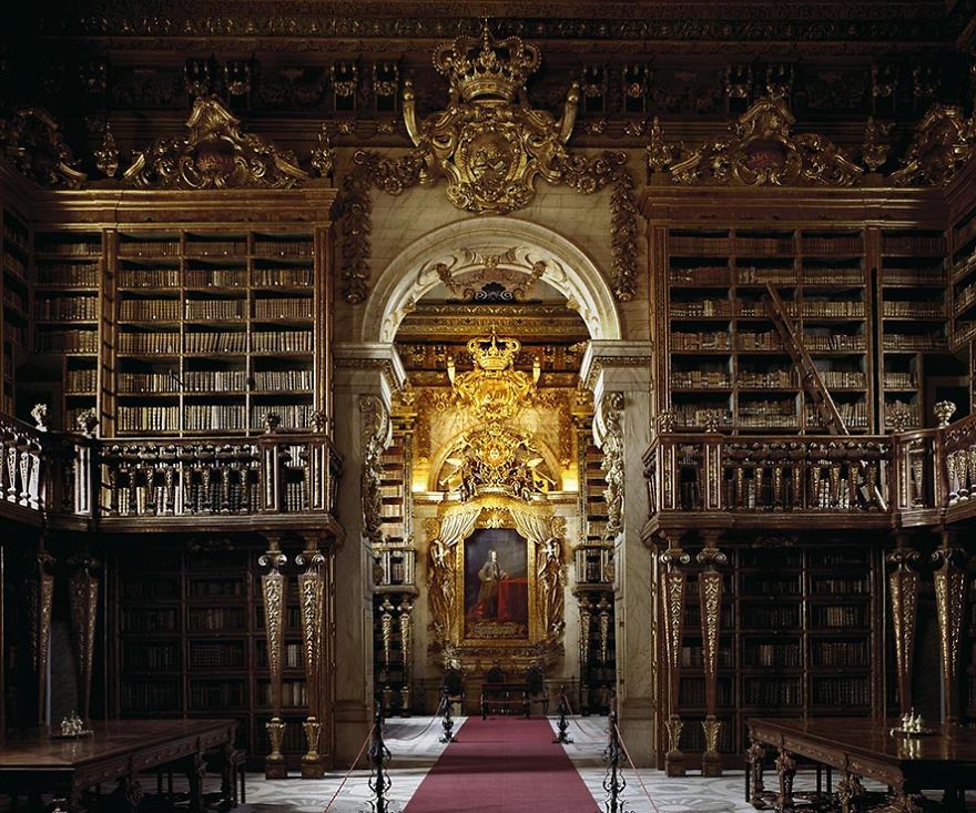 Joanina Library, Coimbra, Portugal