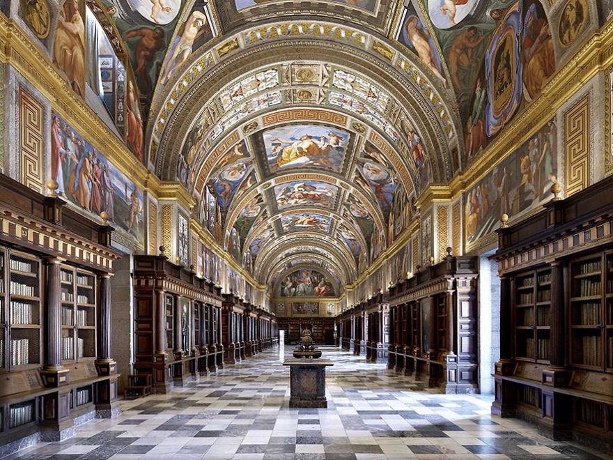 Escorial Library, Madrid, Spain