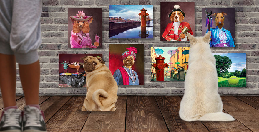 Shopify Storefront V2 1 SS 5b8d98580373b  880 - Artista cria coleção de Belas Artes para "cães refinados"