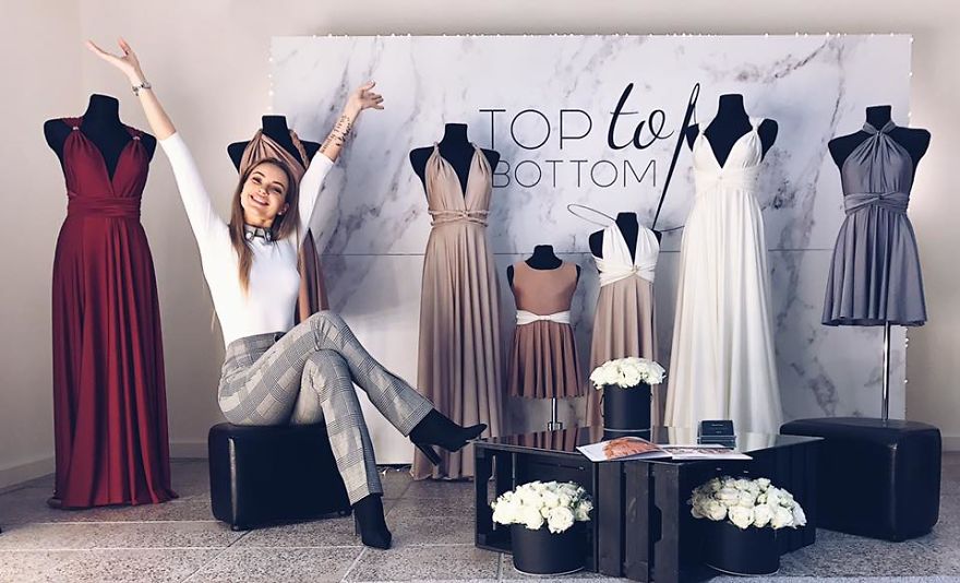 This Gorgeous Fashion Designer Makes Clothes That You Can Wear In Multiple Ways!