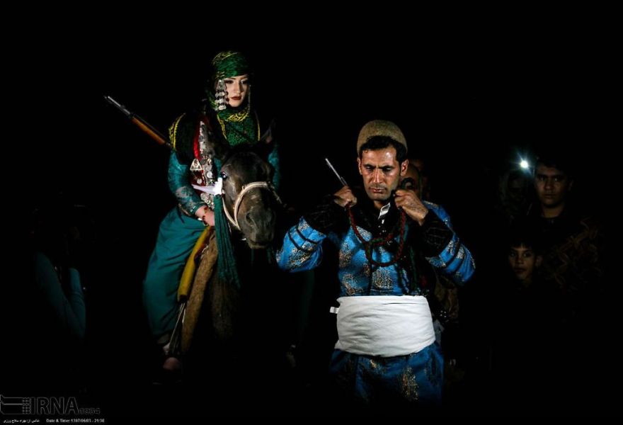 Iranian Bride & Groom, Lorestan