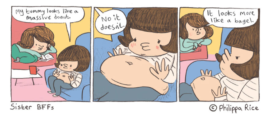 Comics About Sisters Who Are Best Friends And Enemies