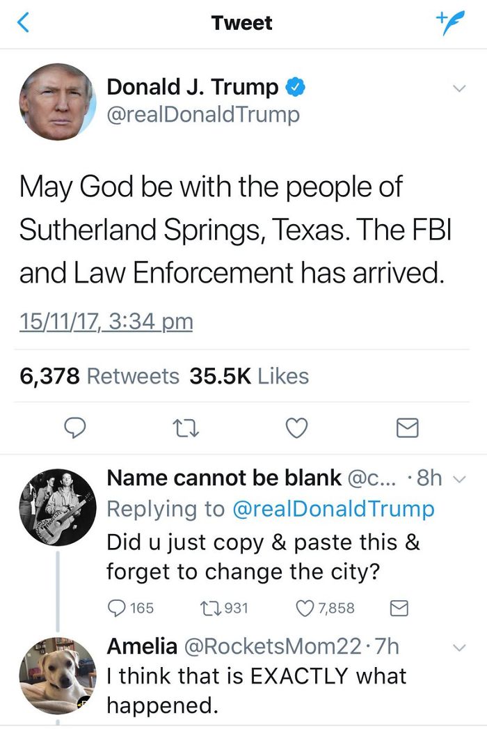  Mass Shootings Are Now So Frequent That President Trump Just Copies-And-Pastes His Condolences