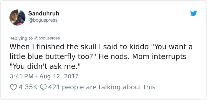 Clown Shames A Mother Who Wouldn’t Let Her Son Get A Butterfly Painted On His Face But Instead Asked For Skull And Crossbones