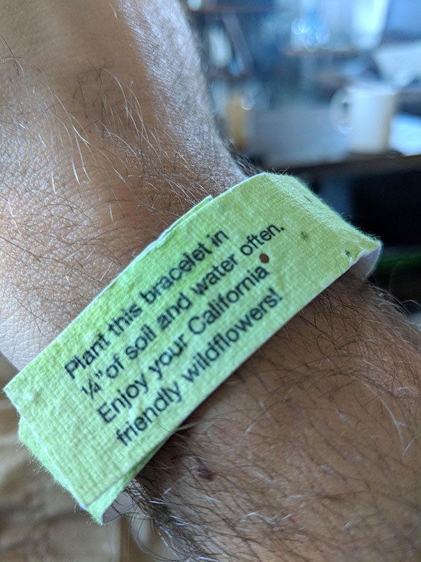 Got An Event Bracelet That Can Be Planted
