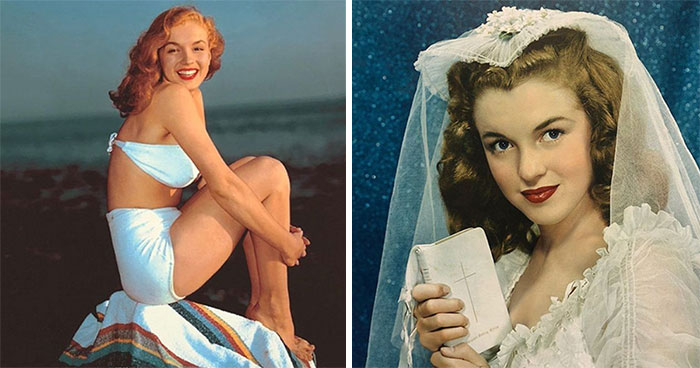 Rare Photos Of Marilyn Monroe Taken Before Her Worldwide Fame Show Her Modeling In Pinup Style