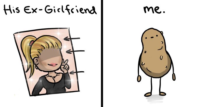 I’m Not The Prettiest But I Have A Good Personality, And Here’s My Life As A Potato (24 Comics)