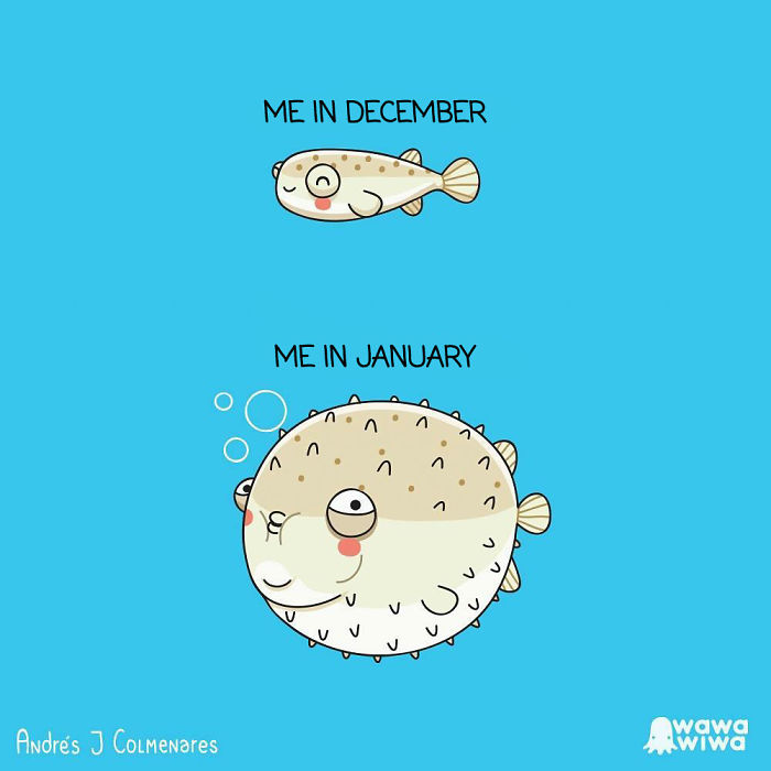 Me In December ... Me In January