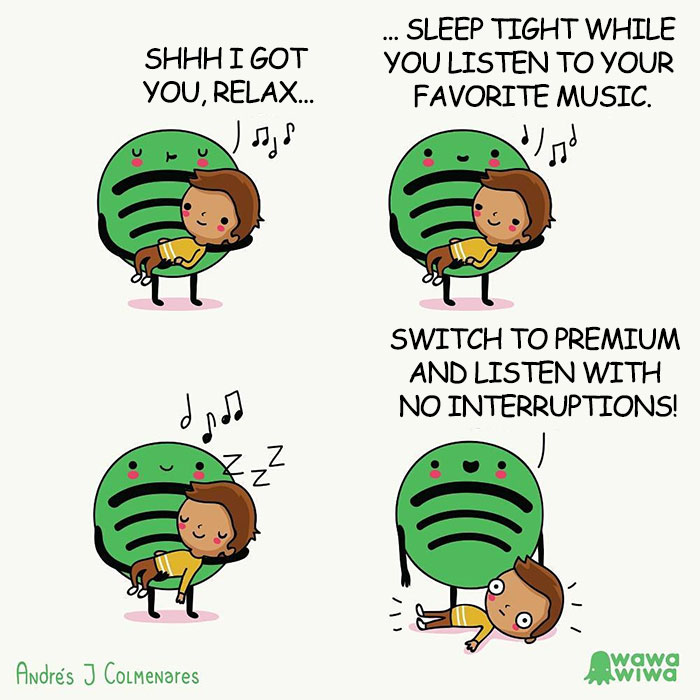 Shhh I Got You, Relax ... ... Sleep Tight While You Listen To Your Favorite Music ... Switch To Premium And Listen With No Interruptions!