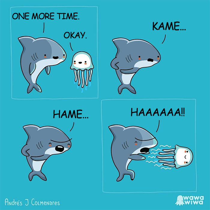 One More Time. ... Okay. ... Kame ... Hame ... Haaaaaa !!