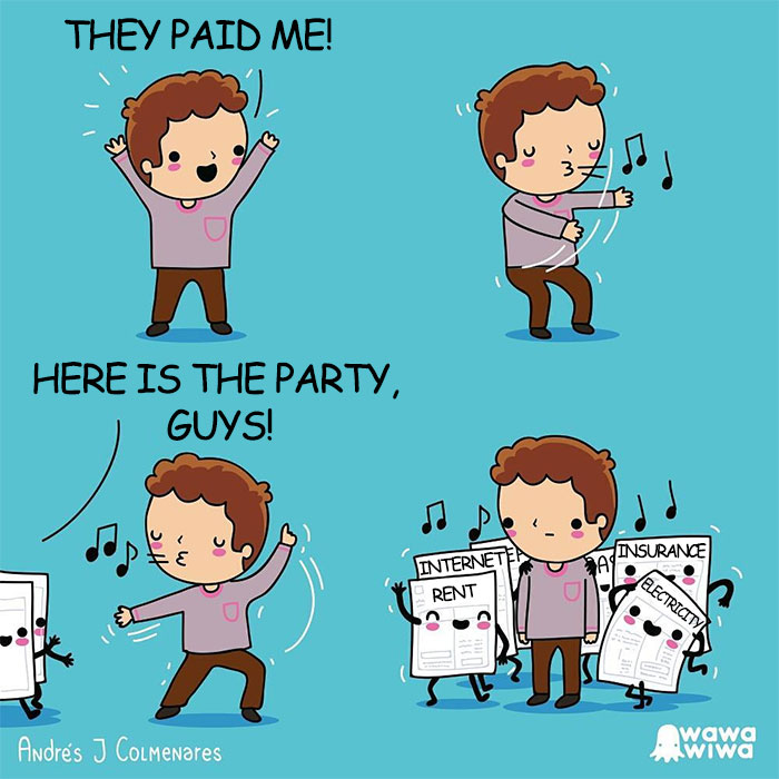 They Paid Me! ... Here Is The Party, Guys! ... (Rent, Internet, Insurance, Electricity)