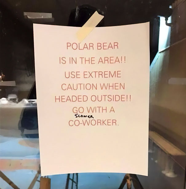 Alaskan Office Joke