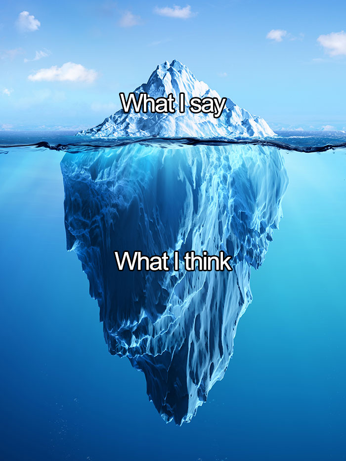 Just The Tip Of An Iceberg