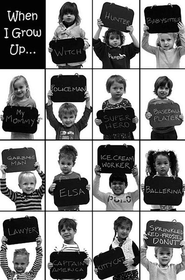 My Old School Asked Kids In Preschool What They Wanted To Be When They Grew Up