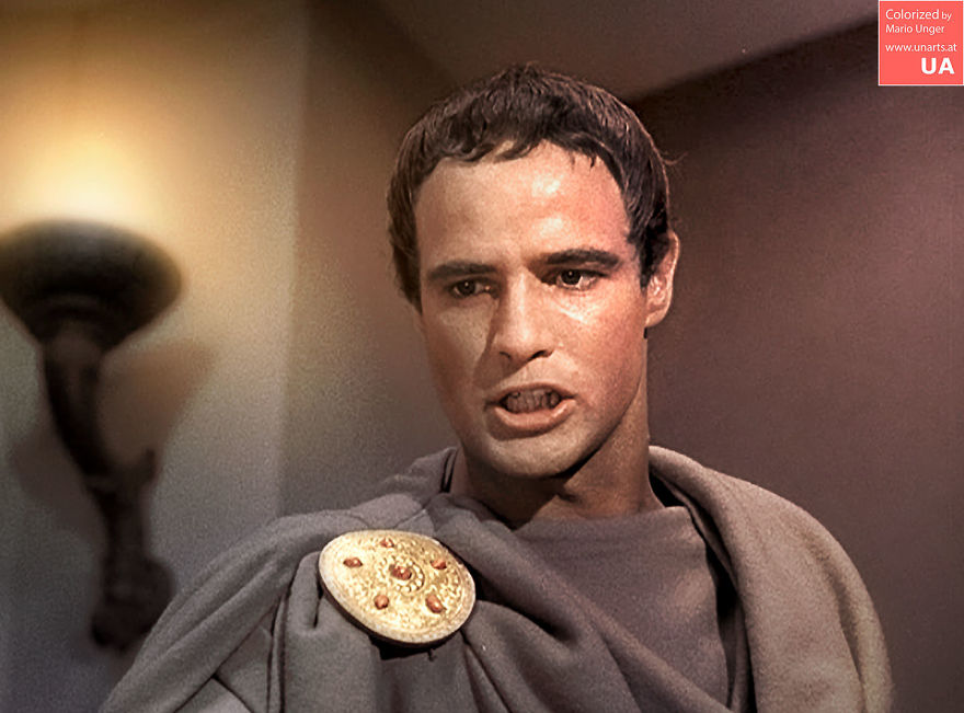 Marlon Brando As Marc Antony, 1953
