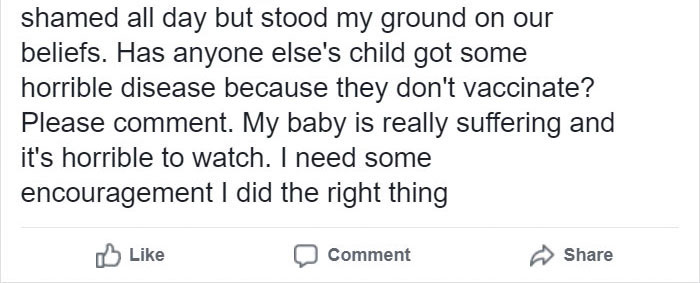 2-Month-Old Baby Gets 'Horrible Disease' From Unvaccinated Sister, And His Mom's Reaction Infuriates Everyone