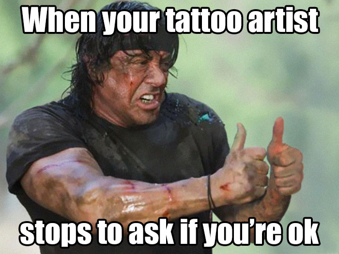 THE POWER OF A TATTOO   Funny tattoos Tattoo artist quotes Tattoo memes