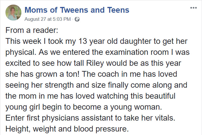 Mom Goes Viral For Calling Out Nurse Who Body Shamed 13 Year Old