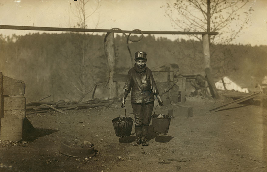 A Greaser In A Coal Mine. See 1835. Location: Bessie Mine, Alabama