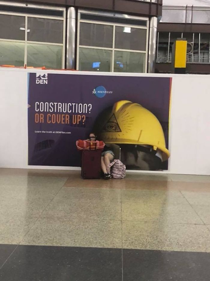 Denver International Airport Trolls Travelers With The Most Genius Conspiracy Theory Campaign