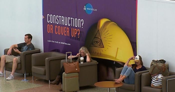 Denver International Airport Trolls Travelers With The Most Genius Conspiracy Theory Campaign