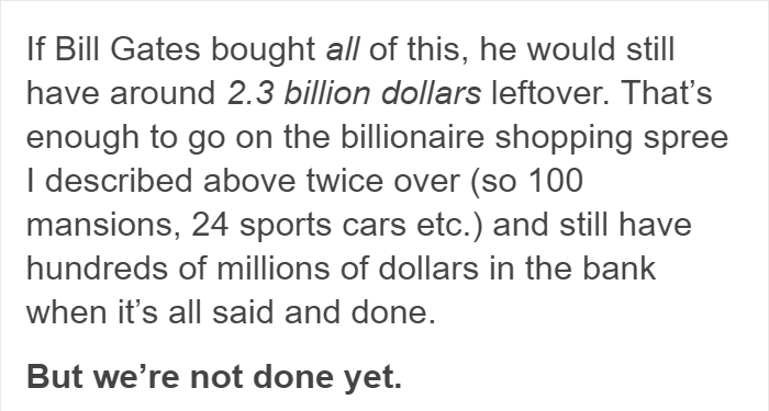 Tumblr User Explained What It Means To Be A Billionaire, And It Will Make You Feel Poor