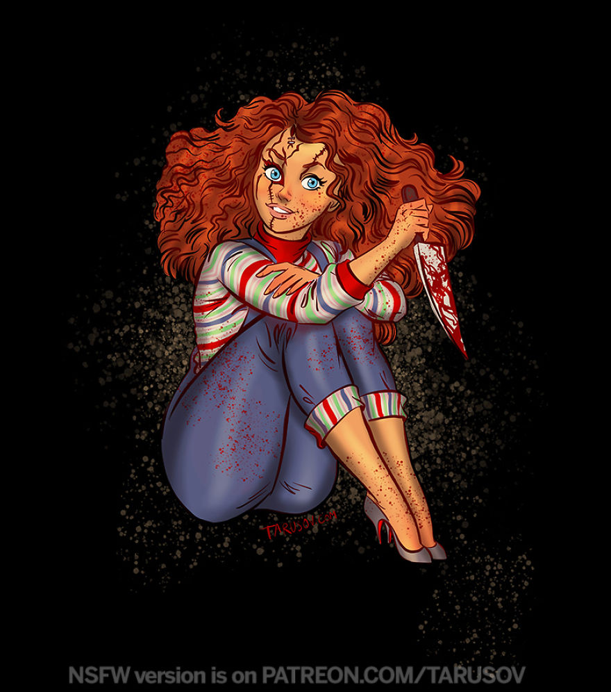 Chucky From Child's Play - Merida