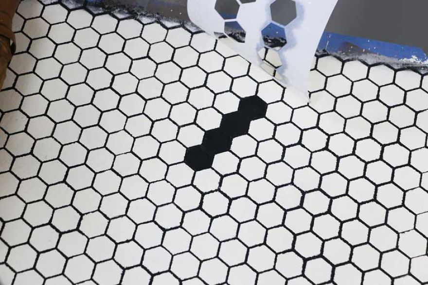 Creative Custom Tile Floor