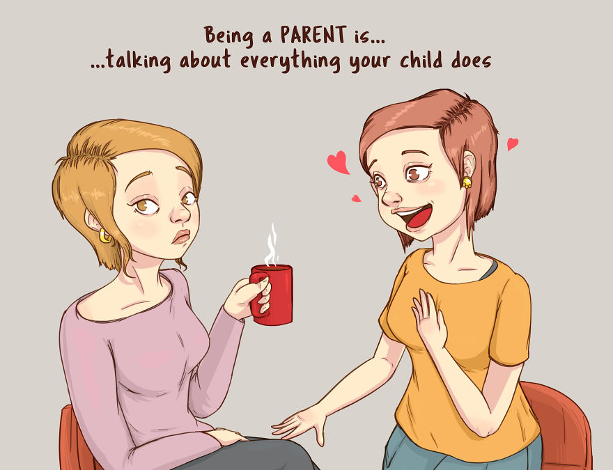 We Made Some Illustration About Parenthood To Cheers You Up