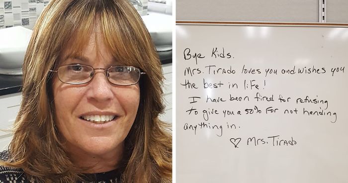 Teacher Says She Got Fired For Giving Zeroes To Students That Did Not Turn In Their Work, And It Escalated Quickly