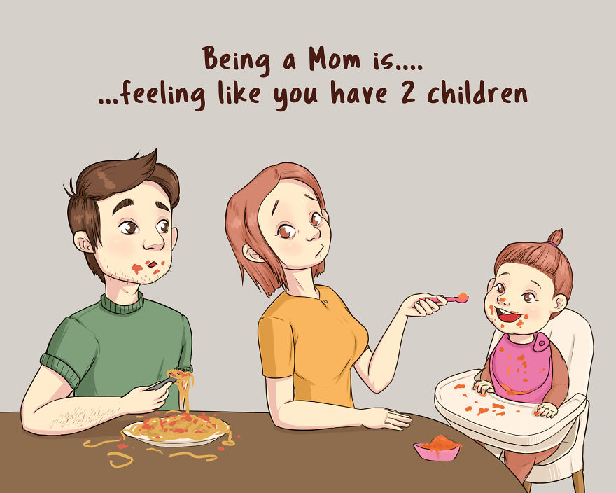 We Made Some Illustration About Parenthood To Cheers You Up