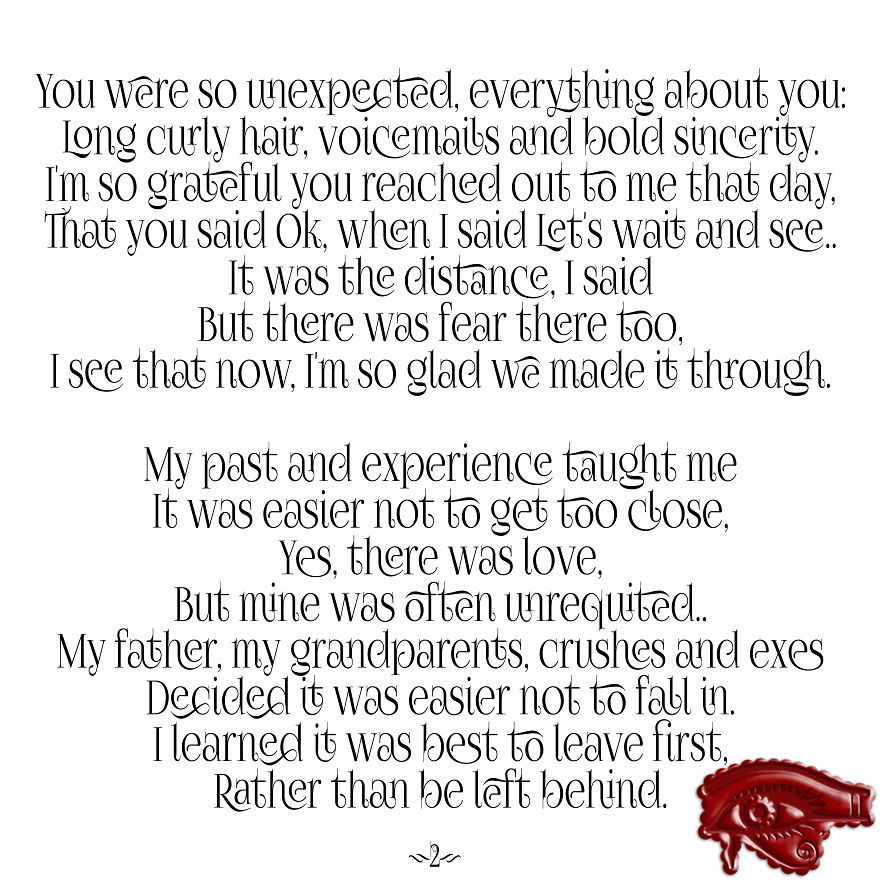 Unprepared For Love & Unprepaired By Love:
a Ballad Unprepared For Love & Unprepaired By Love:
a Ballad