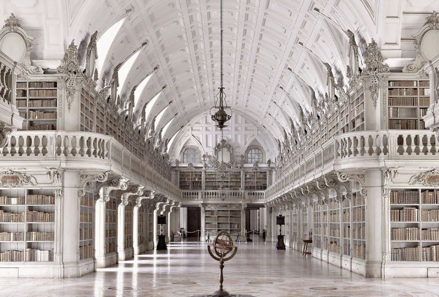Palace Of Mafra Library, Mafra, Portugal