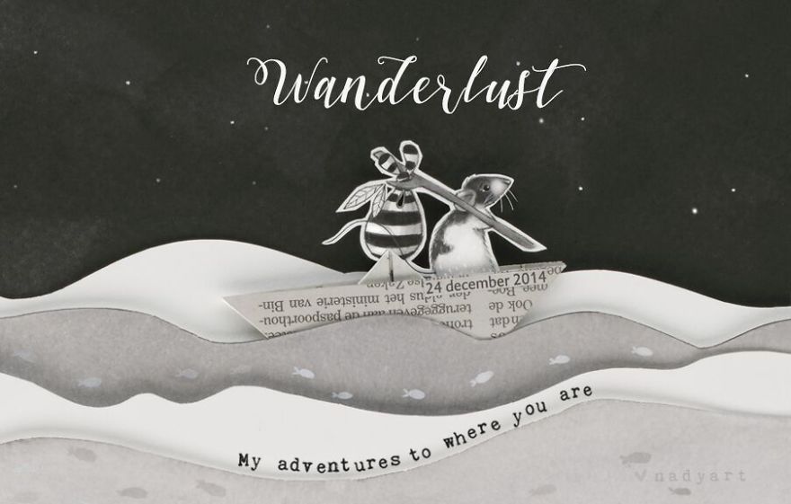 Dutch Artist Creates Inktober-Inspired Whimsical Art And Story Book Starring Two Rats Destined To Find Each Other Dutch Artist Creates Inktober-Inspired Whimsical Art And Story Book Starring Two Rats Destined To Find Each Other