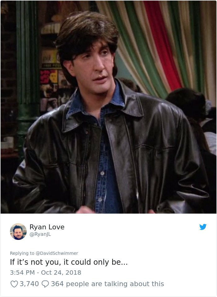 People Can't Stop Laughing At David Schwimmer's Response To Being Accused Of Stealing A Pack Of Beer