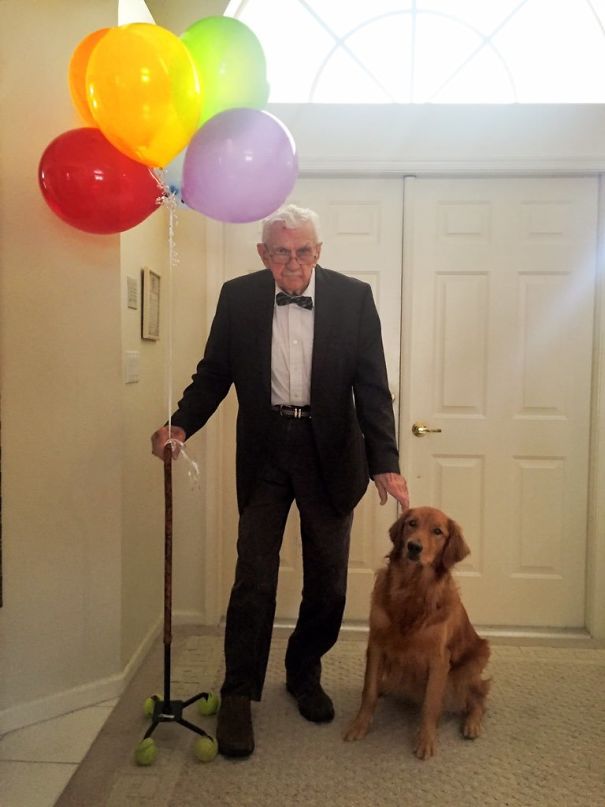 My Grandpa And Dog