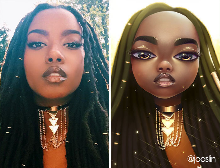 Artist Transforms People Into Adorable Cartoon Characters, And It's Crazy Cute- Disney Worthy? You Tell Me.