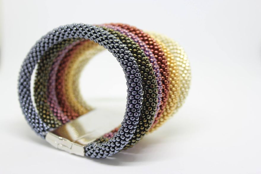 I Create Wearable Bead Crochet Art